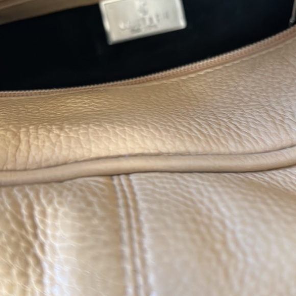 Leather bag silver hardware/ ink marks - Picture 7 of 10